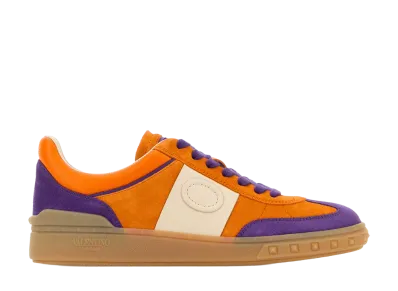 Valentino Garavani Women's Multicolor Suede Upvillage Sneakers "Multicoloured"