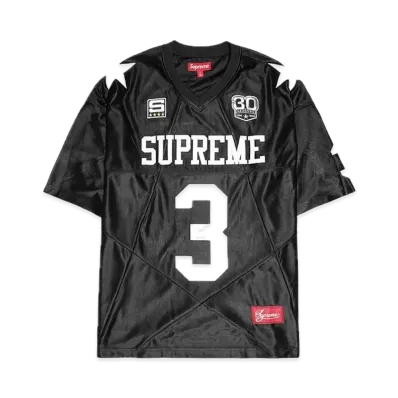 Supreme Star Football Jersey "Black"