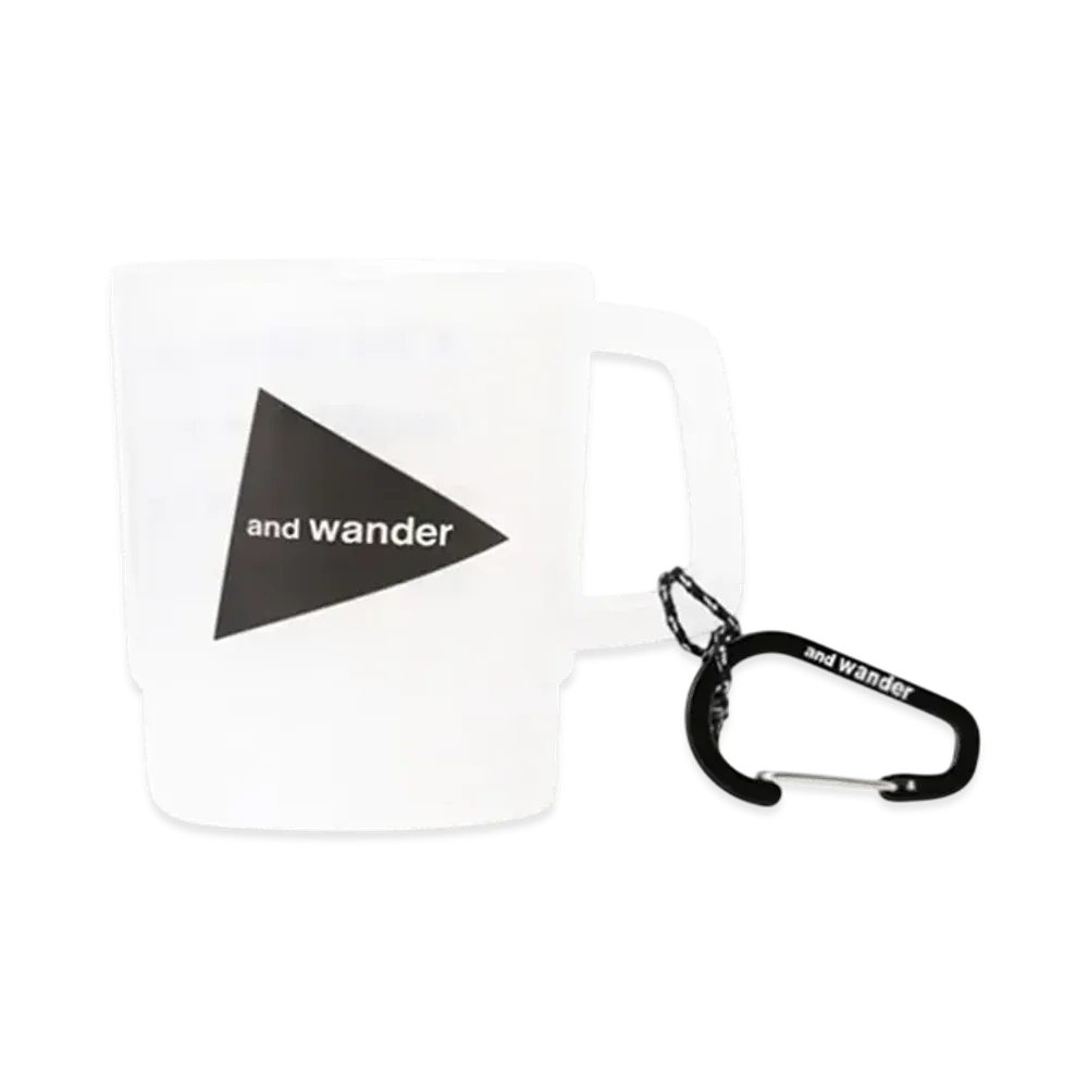 and wander Logo Pp Mug "Off White"