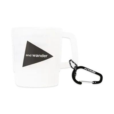 and wander Logo Pp Mug "Off White"