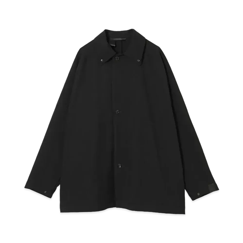 N.HOOLYWOOD Short Balmacaan Coat "Black"