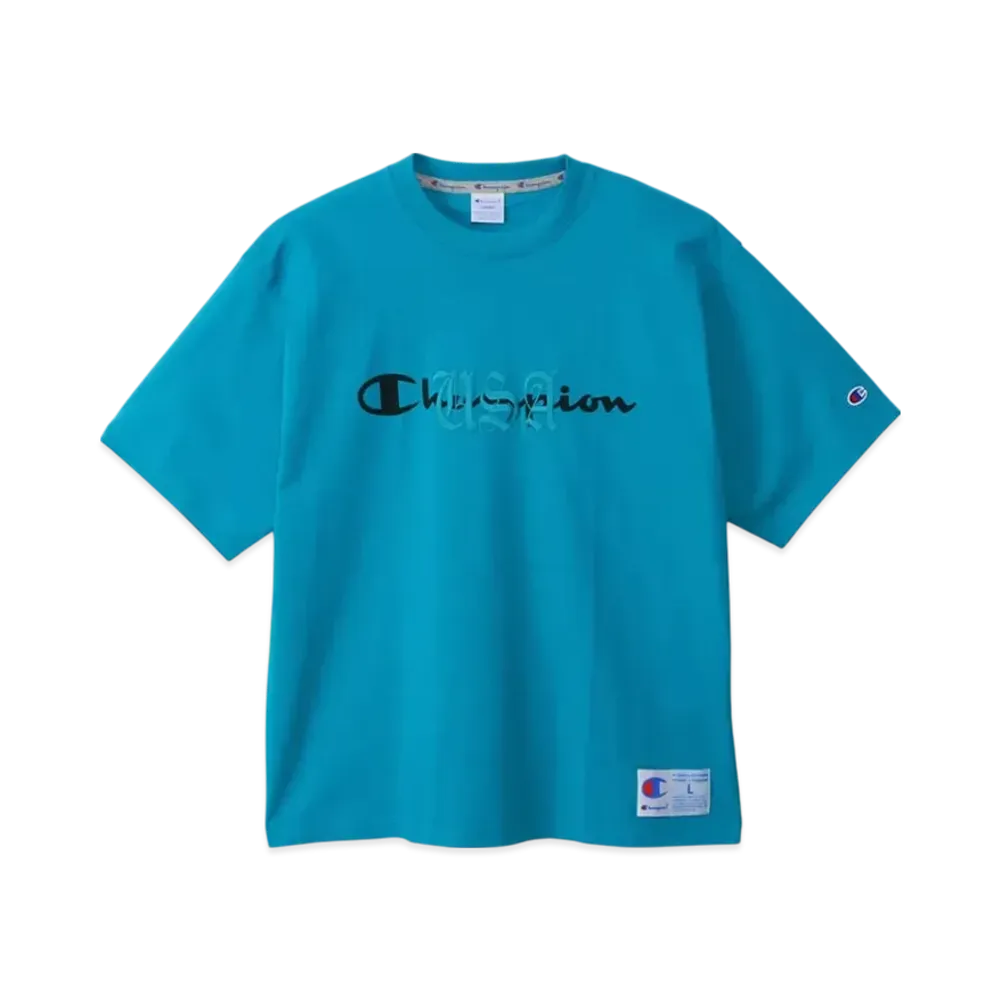 Champion Short Sleeve T-Shirt 25SS "Teal Blue"