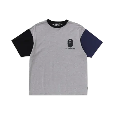 A BATHING APE Print Tee #7 "Gray"