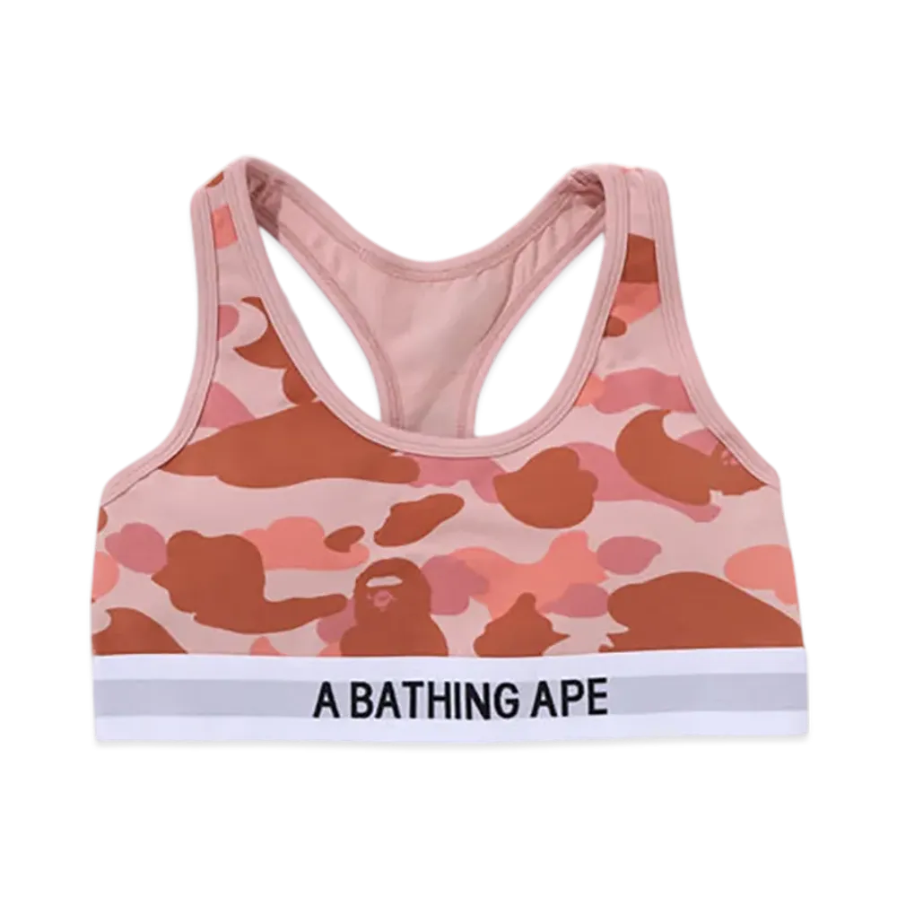 A BATHING APE 1st Camo Sport Bra "Pink"
