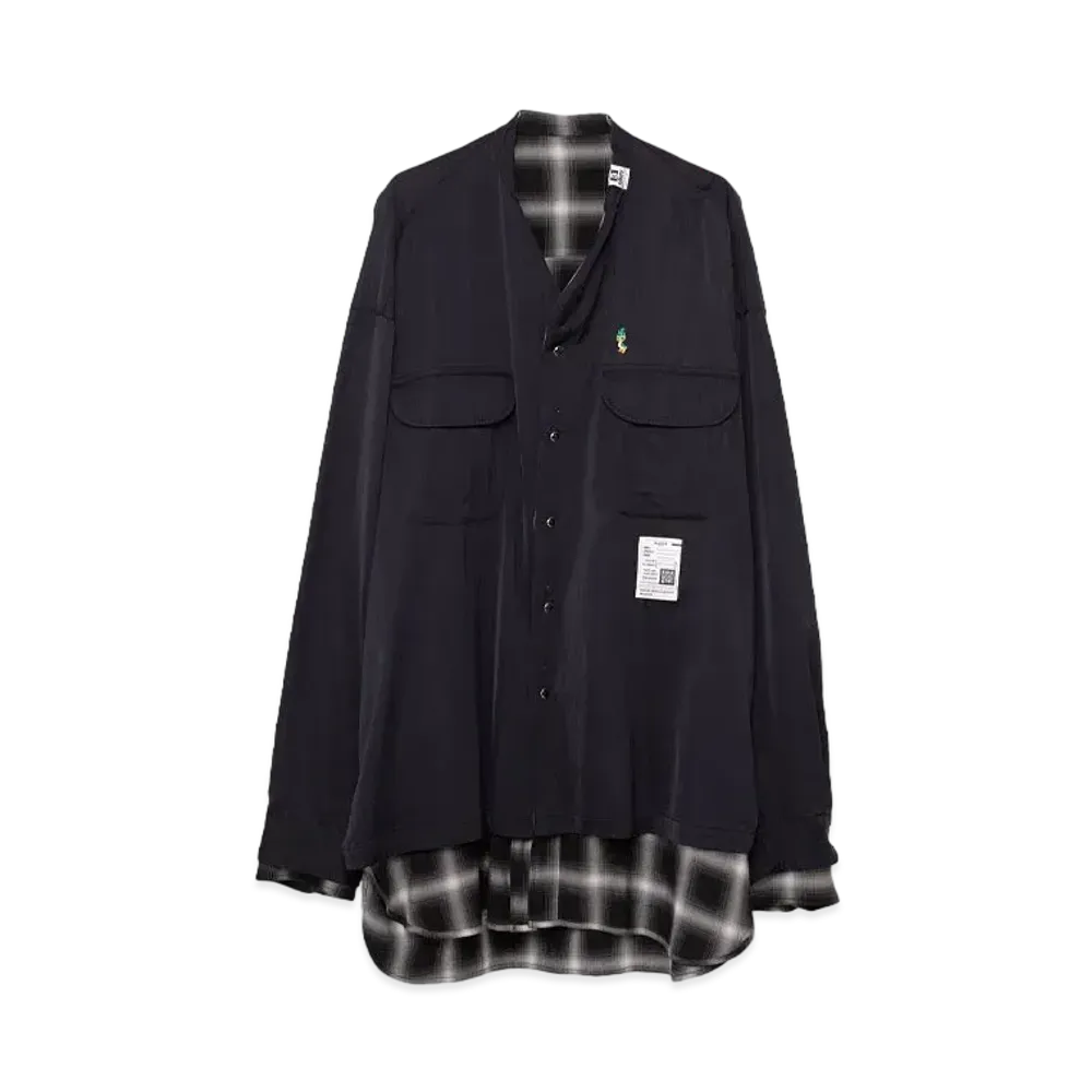 Maison MIHARA YASUHIRO Reversible Long Sleeve Shirt "Black"