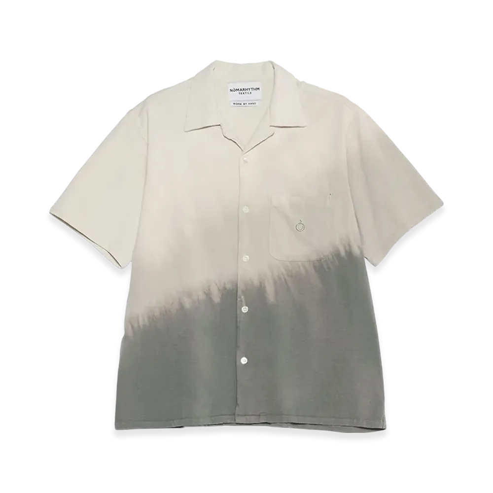 nanamica x NOMARYTHM TEXTILE Exclusive Hand Dyed Gradation Shirt "Beige"
