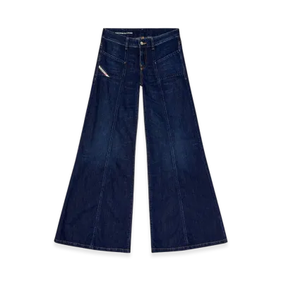 Diesel Flare Jeans D-Akii 068ra "Dark Blue"