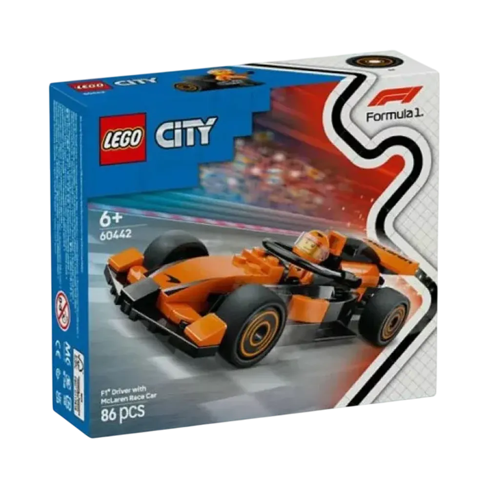 LEGO CITY "F1 Driver with McLaren Race Car" [60442]