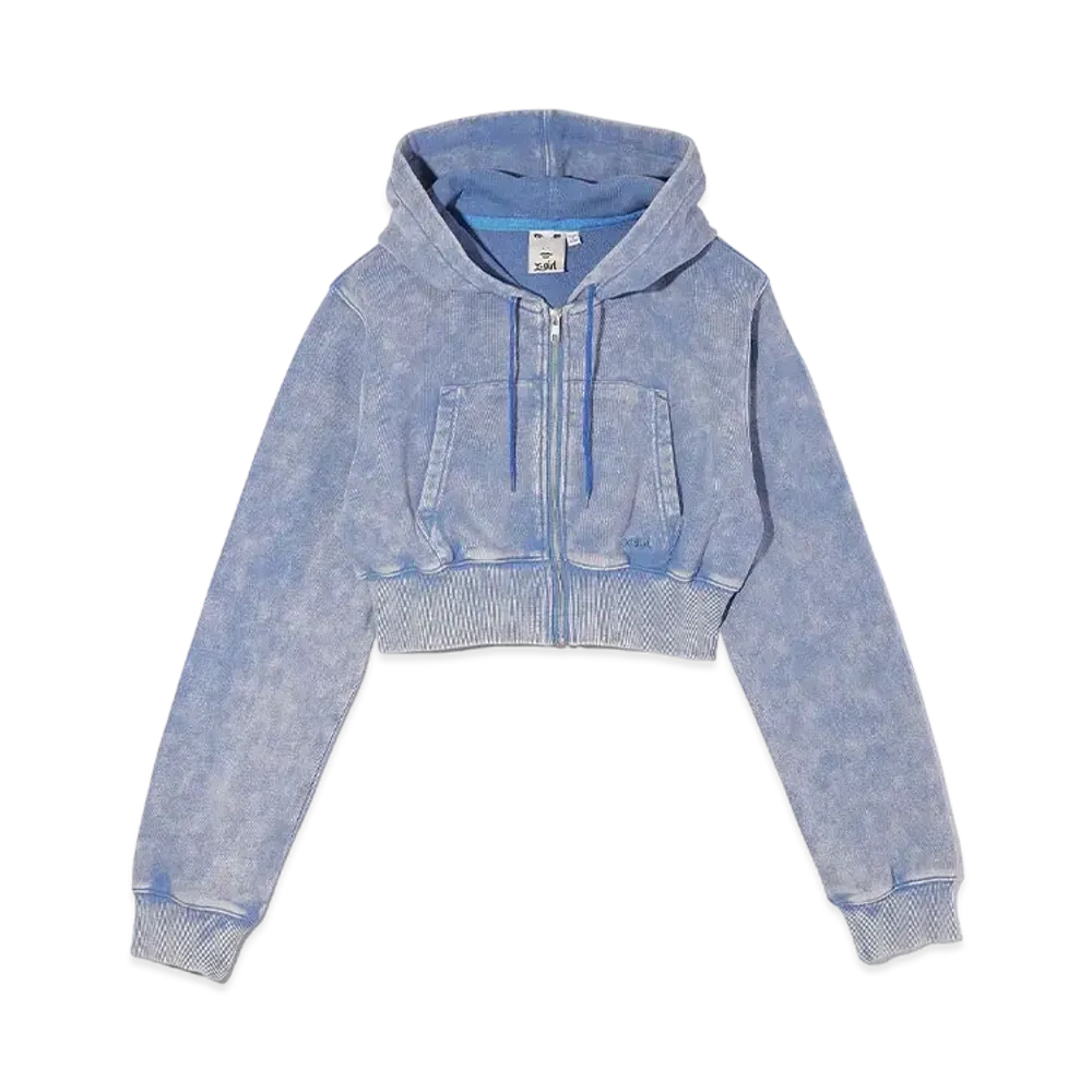 X-Girl Compact L/S Hoodie "Blue"