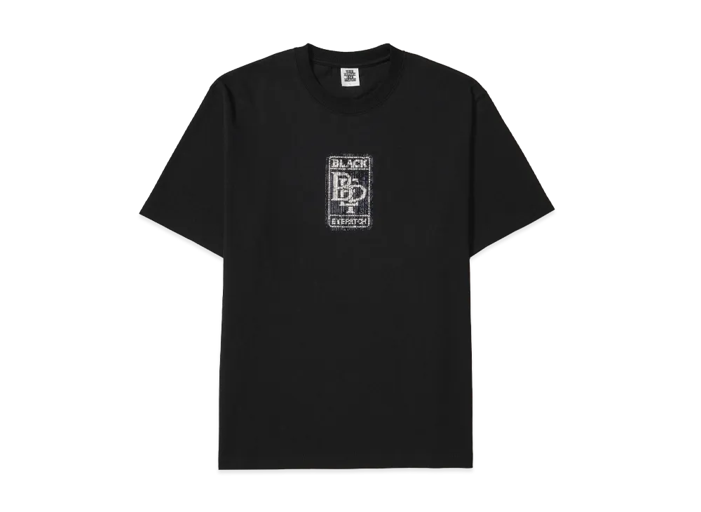 BlackEyePatch Rhinestone Double R Logo Tee "Black"