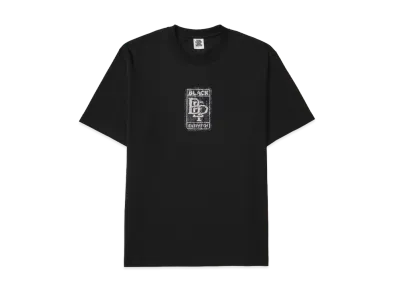 BlackEyePatch Rhinestone Double R Logo Tee "Black"