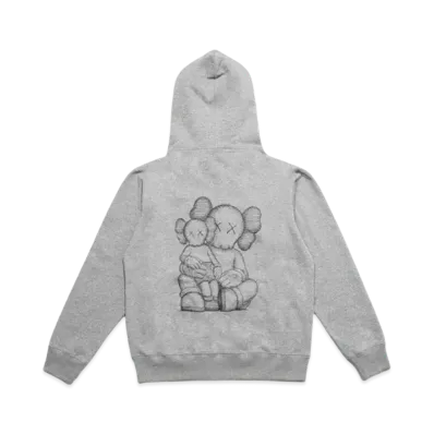 KAWS HOLIDAY Changbai Mountain Zip Up Jacket "Grey"