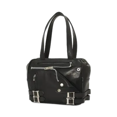 UNDERCOVER Cow Leather Rider Bag Small Size "Black"
