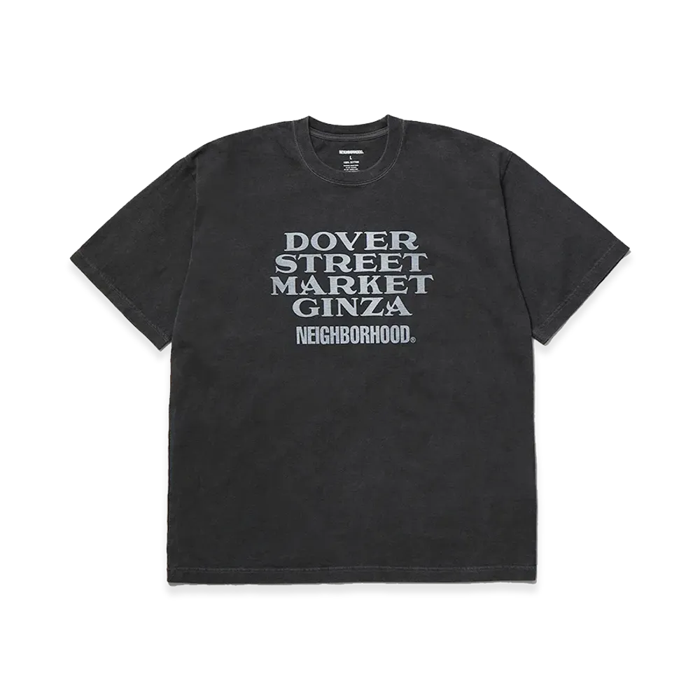 NEIGHBORHOOD x Dover Street Market Ginza T-Shirt SS-2 "Black"