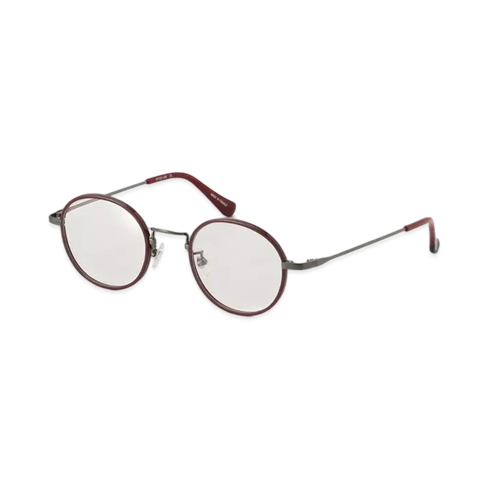 Yohji Yamamoto Y's EYEWEAR A "Red/Brush Gunmetal"