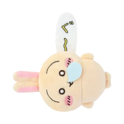Gray Parka Service -Chiikawa Rabbit Kuji- E Prize Plush Badge Gu~