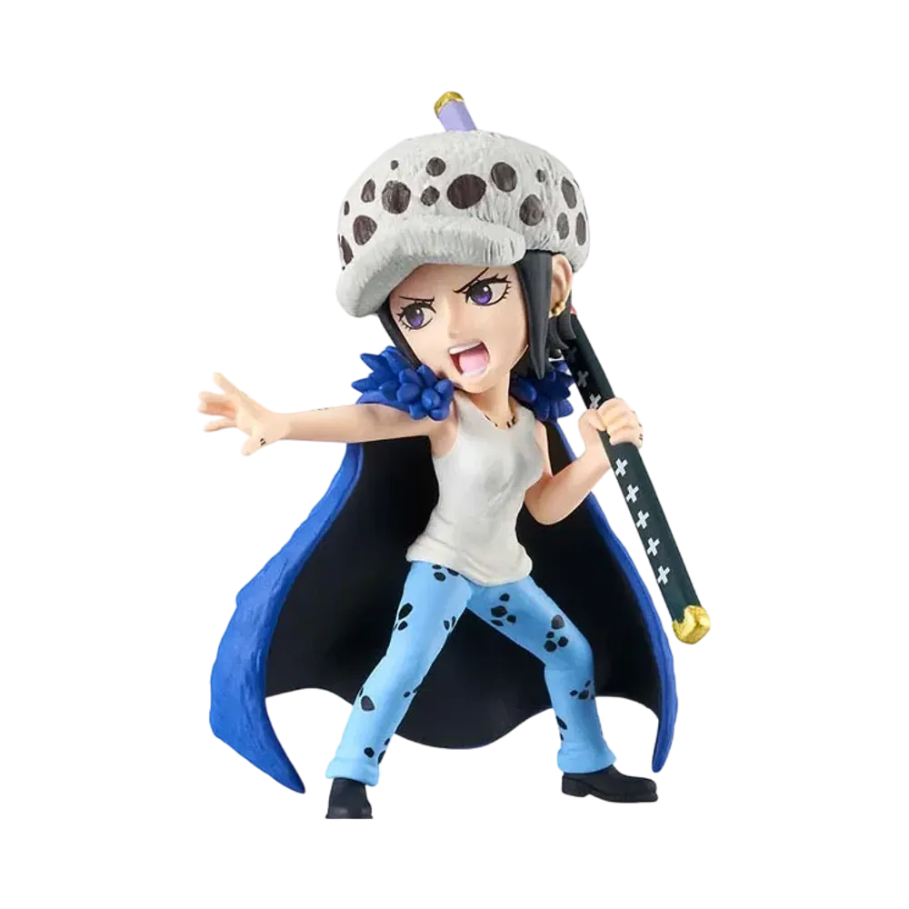 BANPRESTO "World Coletable Figure" -ONE PIECE- Trafalgar Law VS The Blackbeard Trafalgar Low