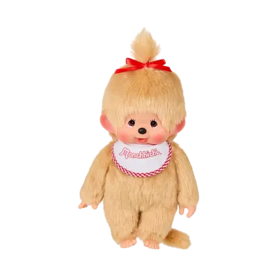 Sekiguchi "Premium Standard" Monchhichi M Size Beige Girl