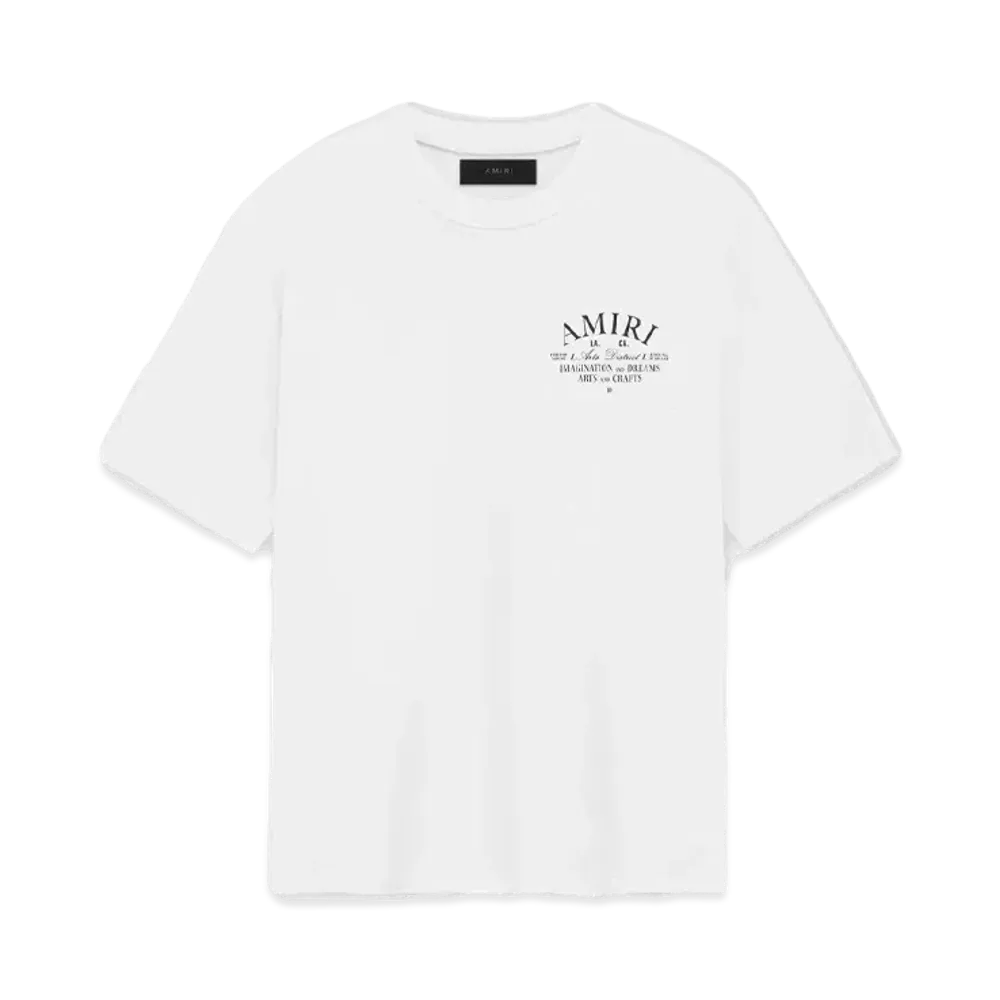 アミリ アーツ ディストリクト Tシャツ "ホワイト"