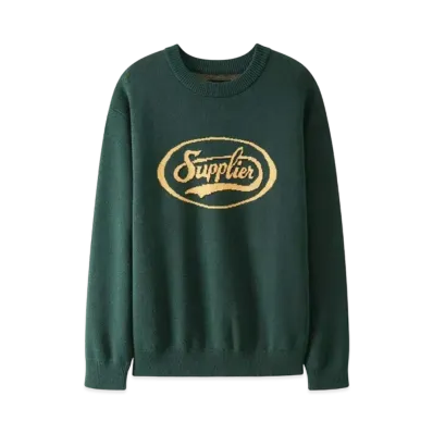 SUPPLIER Coca Logo Crew Knit "Green"