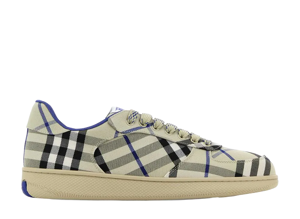 Burberry Embroidered Fabric Box Sneakers "Printed"