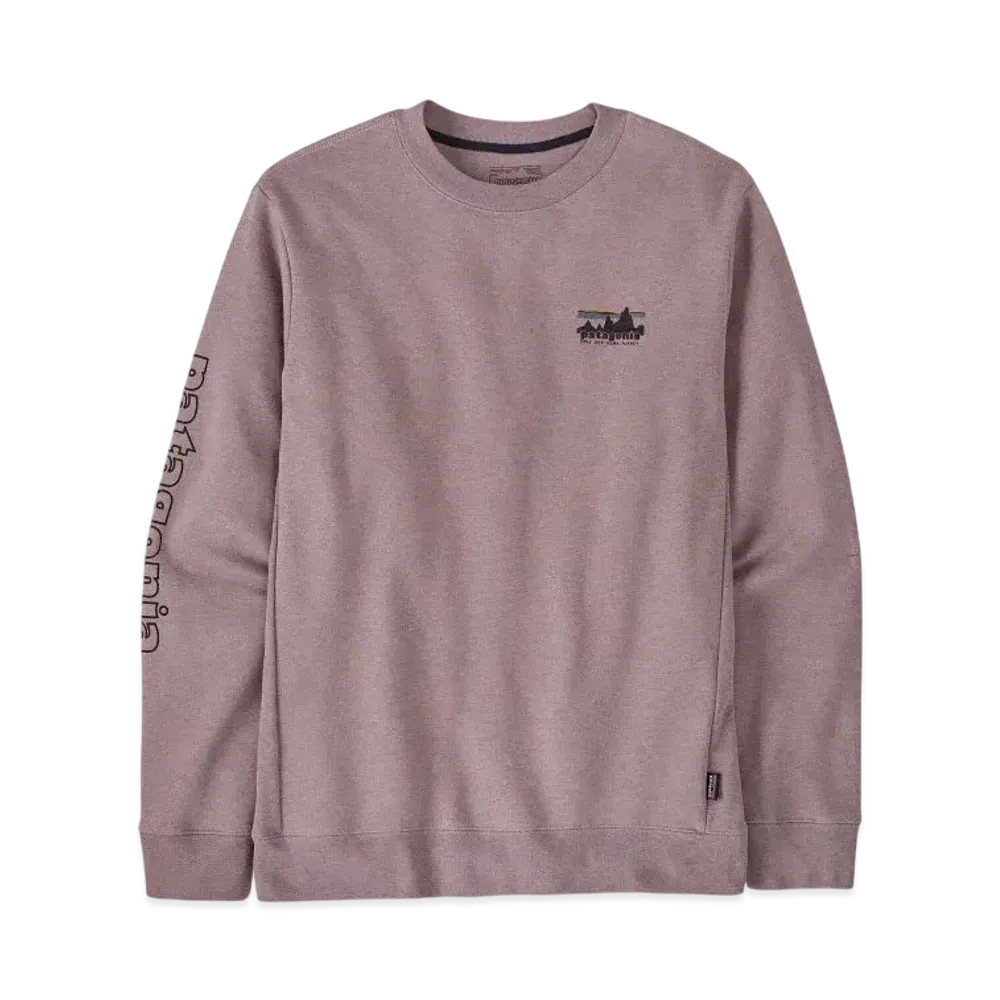 Patagonia Men's 73 Skyline Uprisal Crew Sweatshirt "Mauve"