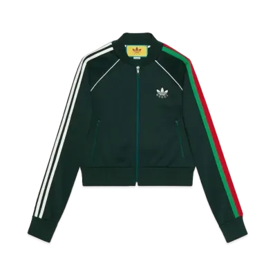 adidas x GUCCI Zip Jacket "Dark Green"