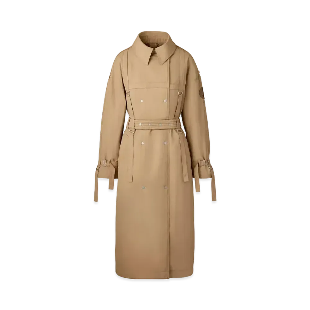 CANADA GOOSE x Rokh x Matt McCormick Lightweight Down Strap Trench Coat "Tan"