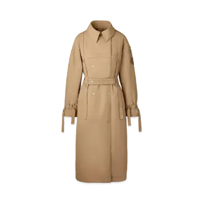 CANADA GOOSE x Rokh x Matt McCormick Lightweight Down Strap Trench Coat "Tan"