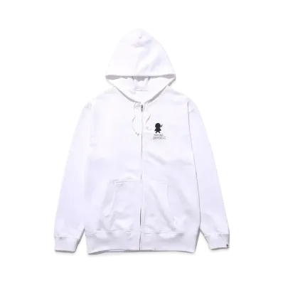 FRAGMENT x POKEMON THUNDERBOLT PROJECT PRINT ZIP HOODIE "White"