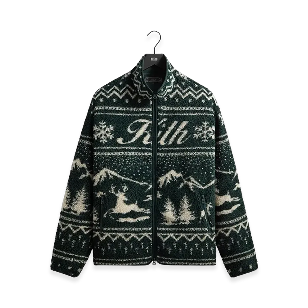 Kithmas Harper Sherpa Jacket "Stadium"