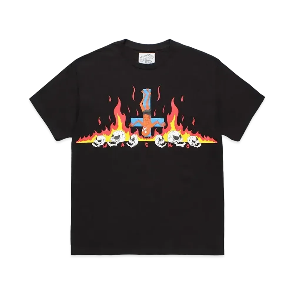 WACKO MARIA x neckface / T-Shirt "Black"
