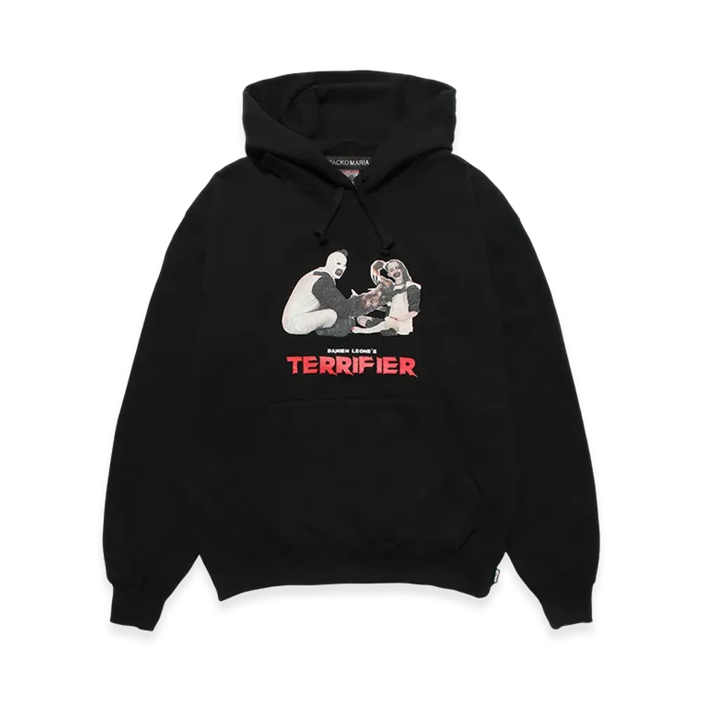WACKO MARIA x Terrifier Heavy Weight Hooded Sweat Shirt "Black"