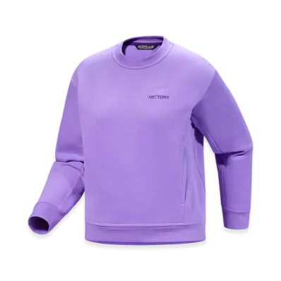 ARC'TERYX Women's Emblem Fleece Crew "Aster" X000009312