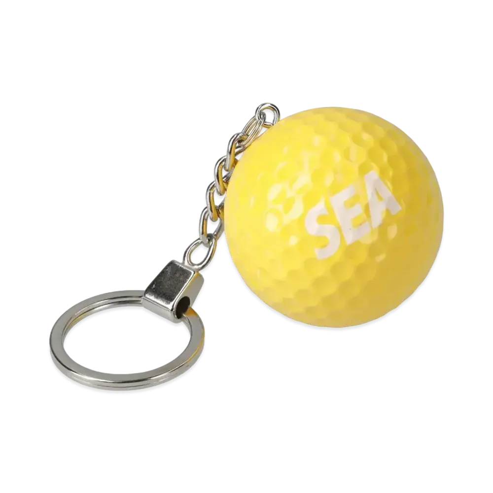 WIND AND SEA SEA (GOLF BALL) KEY HOLDER "Yellow"