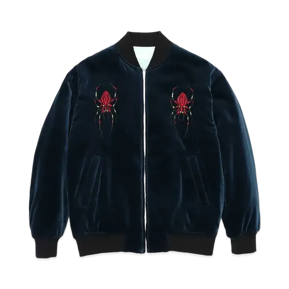 WACKO MARIA Wolf`s Head / Reversible Ska Jacket "Dark Blue Mint"