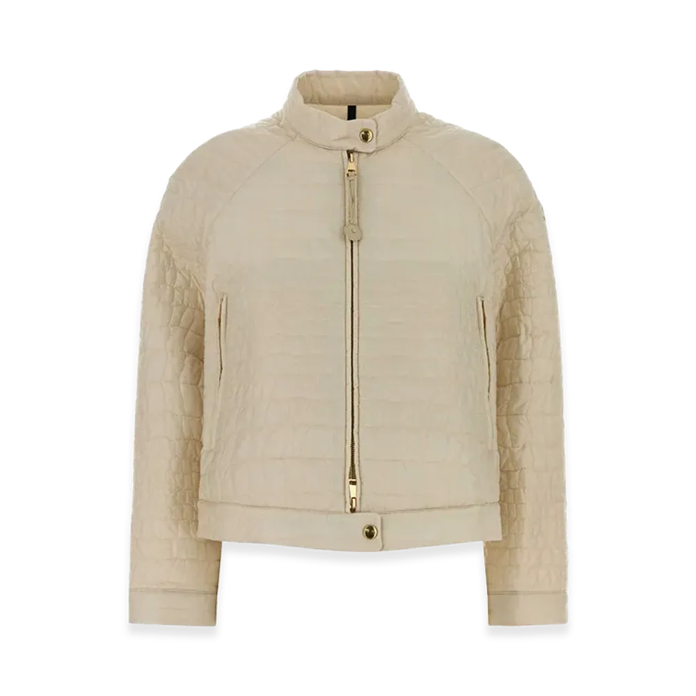 MONCLER Women's Aubrietaa Down Jacket "Beige"