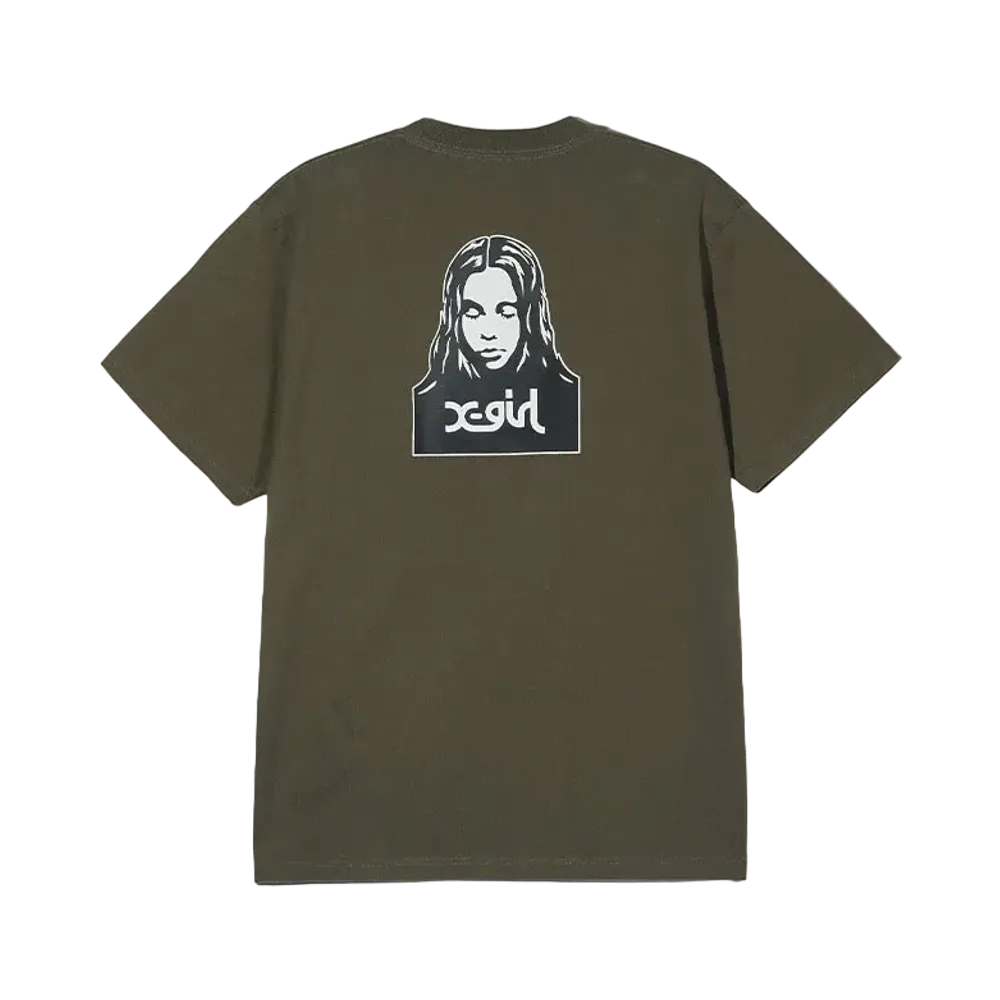 X-Girl Face S/S Tee "Olive"
