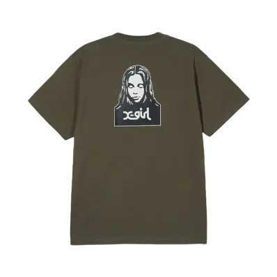 X-Girl Face S/S Tee "Olive"