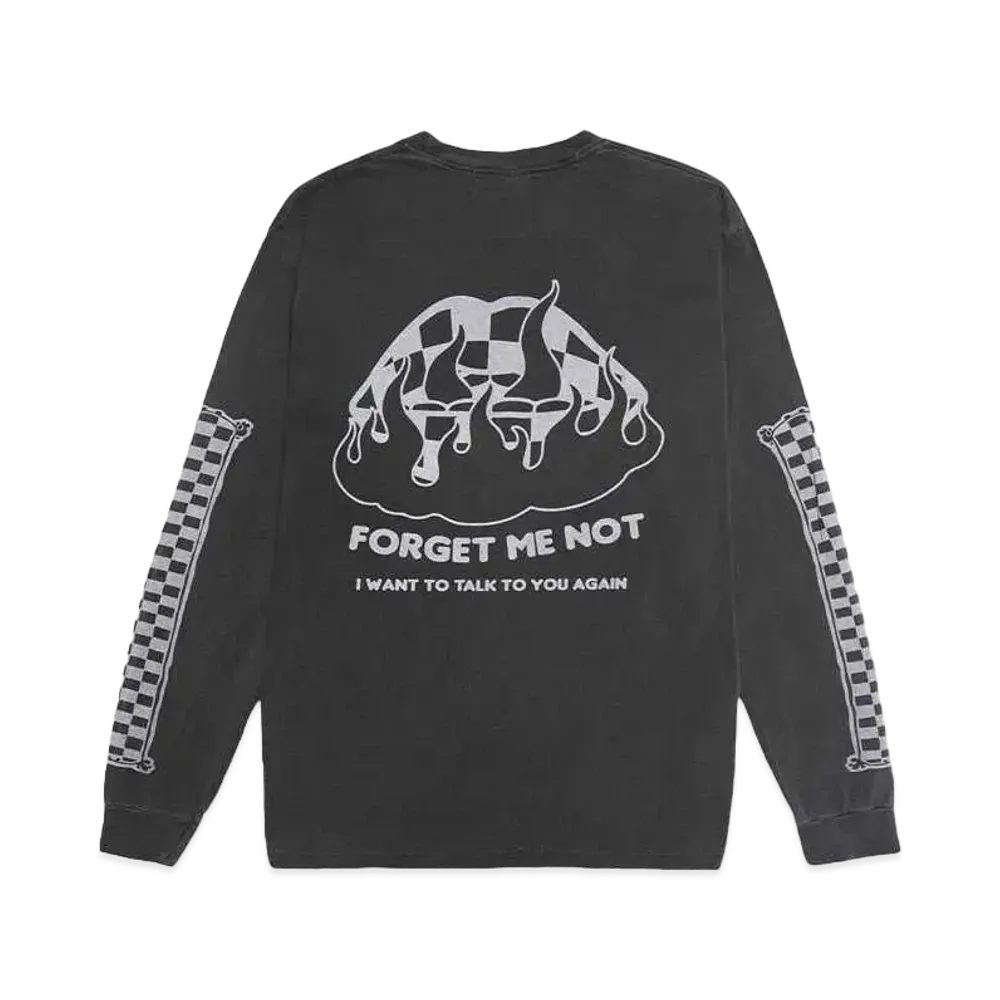 MAYO Checkered Flag Rip Long Sleeve Tee "Fade Black"