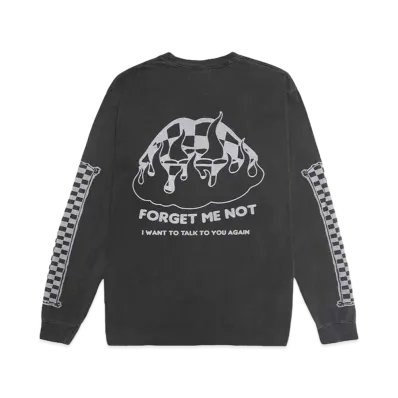 MAYO Checkered Flag Rip Long Sleeve Tee "Fade Black"