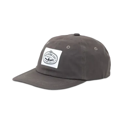POLeR Cotton Drawcord Cap "Grey"
