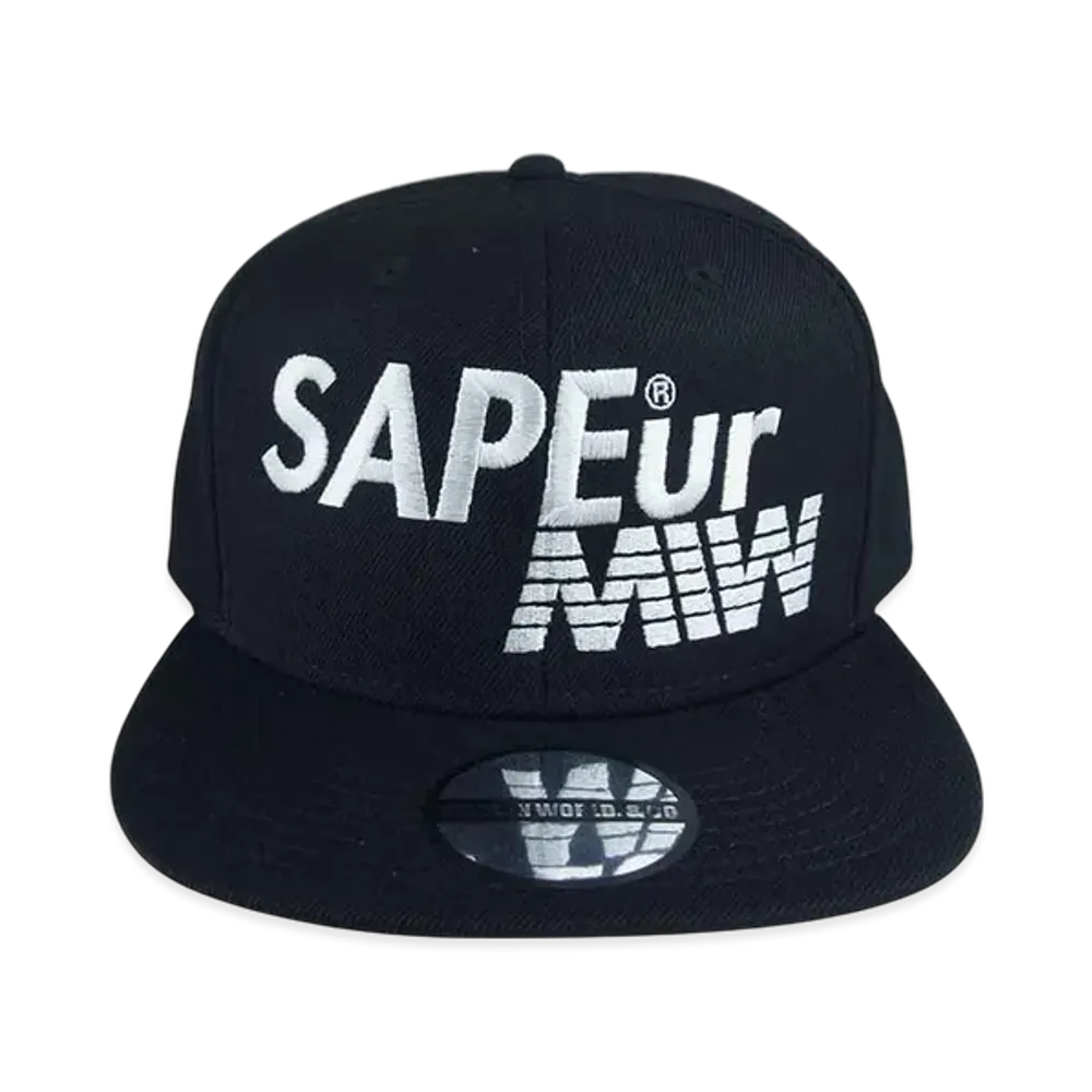 SAPEur x MIW Snap Back Cap "Black"