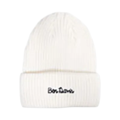BEN DAVIS Knit Cap Cap Hat Knit Cap Men Women Unisex "Off-White"