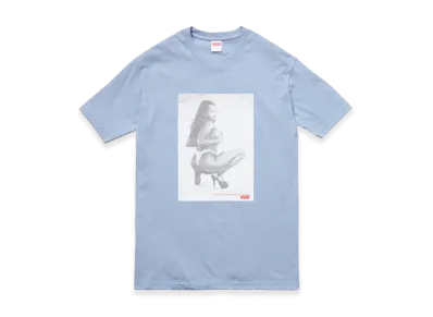 Supreme 17SS Digi Tee "Light Blue"