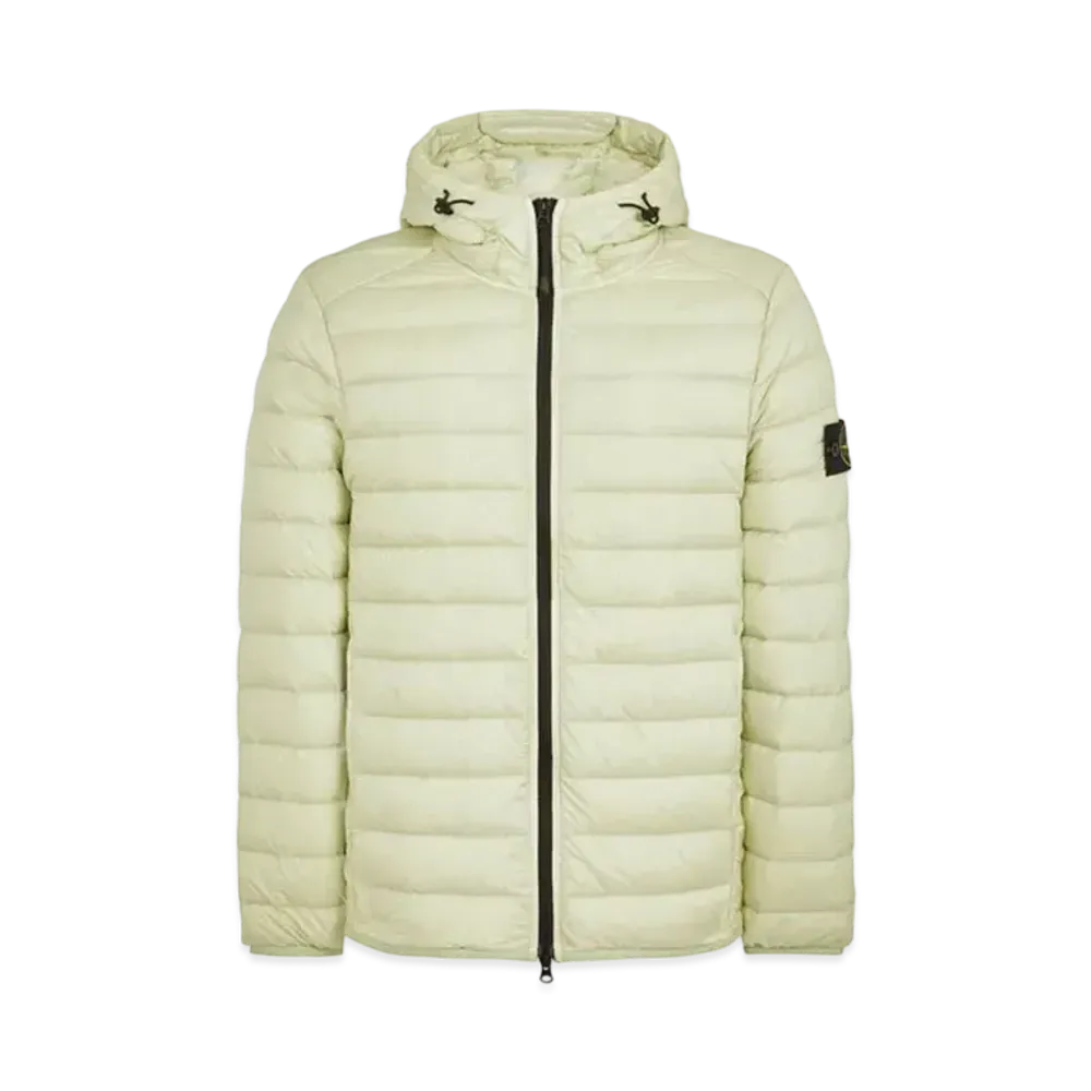 Stone Island 40124 Loom Woven Chambers R-Nylon Down-TC "Pistachio Green"