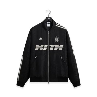Kith x Lionel Messi x adidas Football Bomber Jacket "Black"