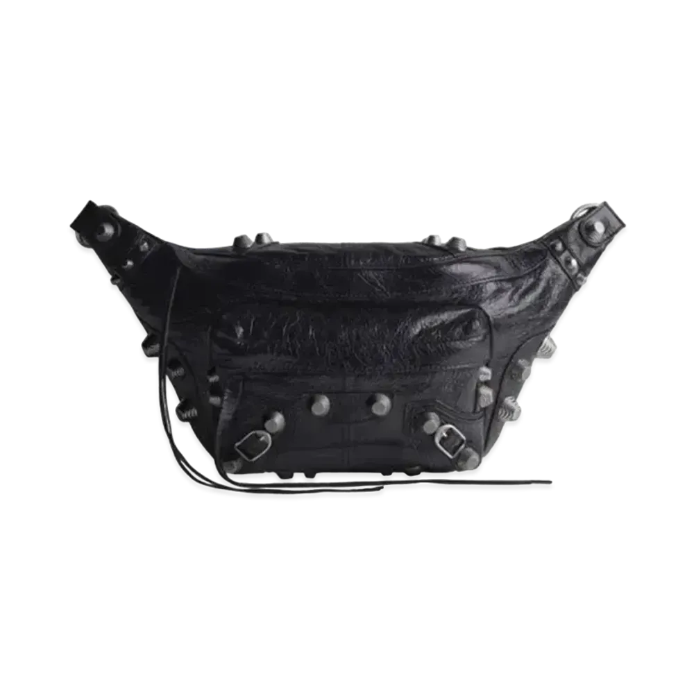 BALENCIAGA Le Cagole Medium Belt Bag "Black"