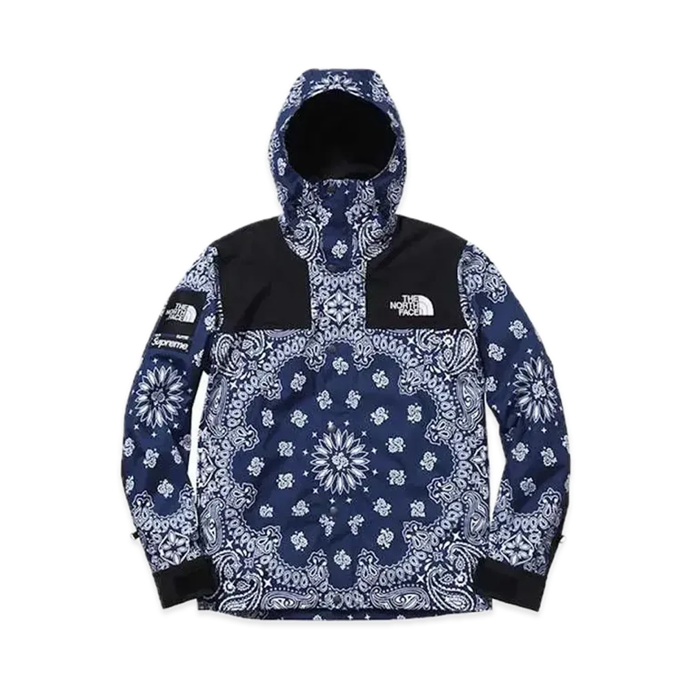 Supreme x The North Face Bandana Mountain Parka "Navy"