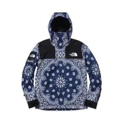 Supreme x The North Face Bandana Mountain Parka "Navy"